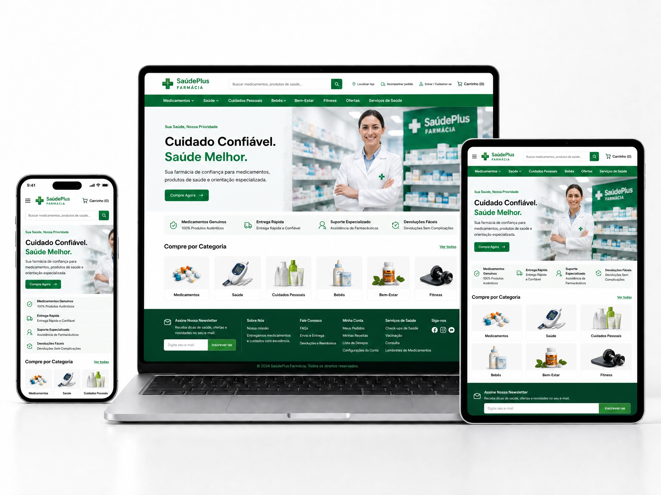 Site profissional para Farmácia - AllTech