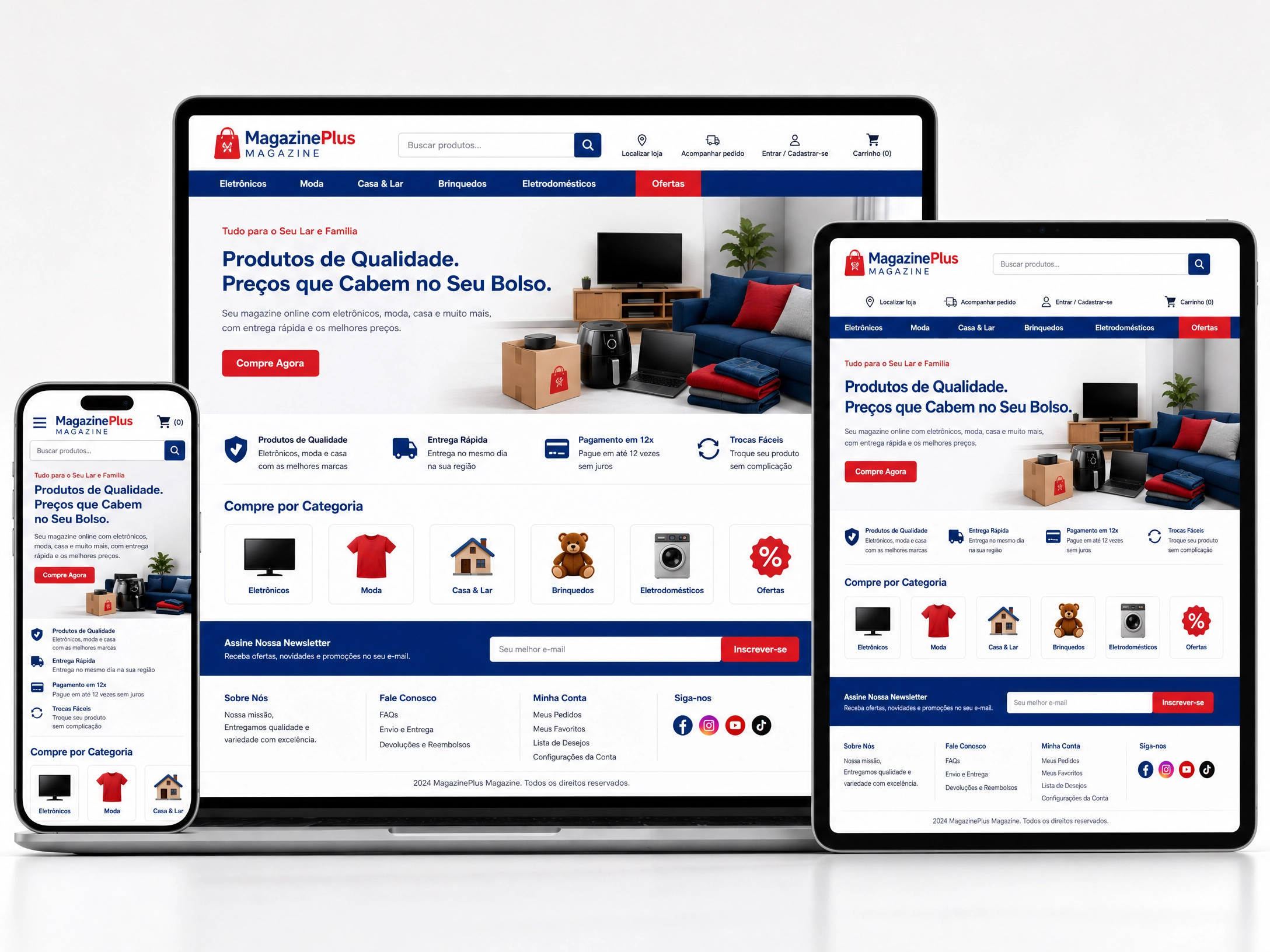Site profissional para Magazine - AllTech